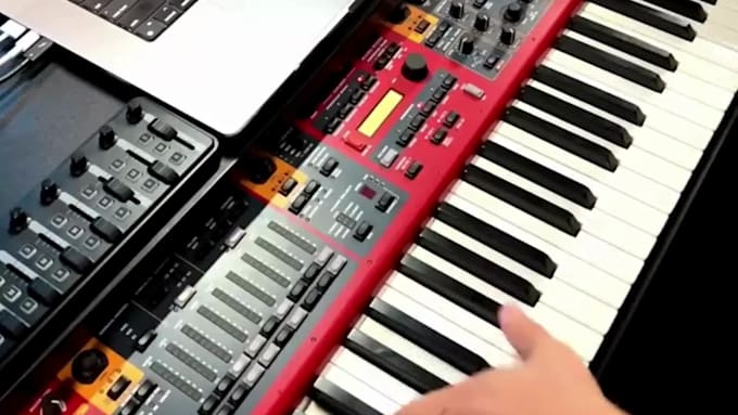 record live studio quality grand piano track