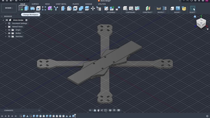 create 3d mechanical part assembly designs in fusion 360