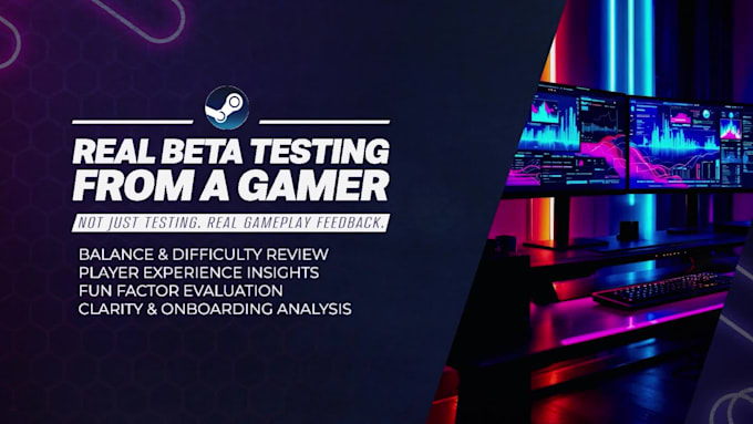 be your QA and beta game tester with UI UX report