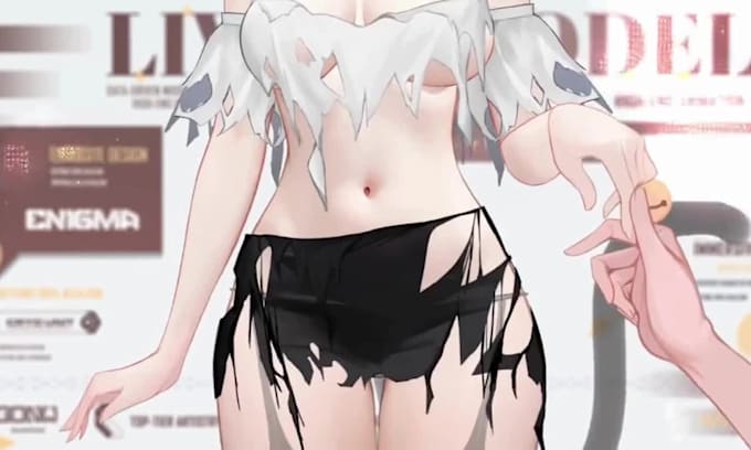 design, rig custom live 2d vtuber, 3d vtuber model live2d vtuber rigging model