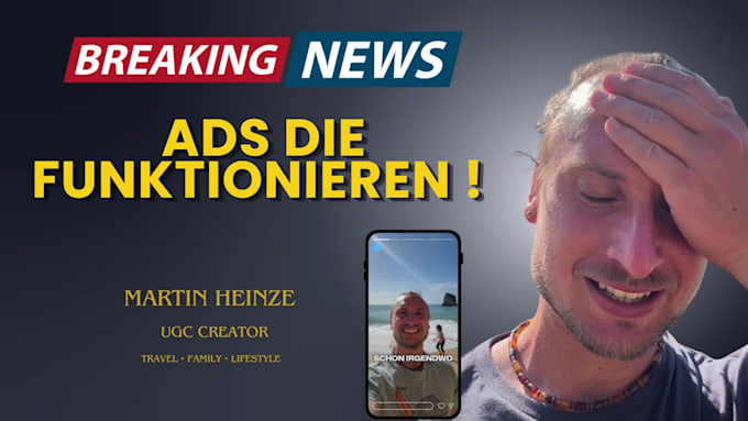 erstelle ugc videos für travel und lifestyle