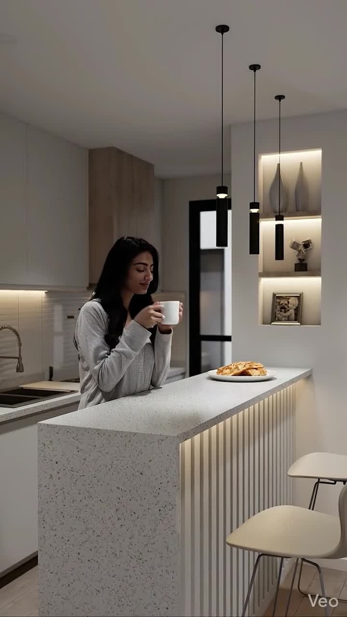 create hyperrealistic interior renders