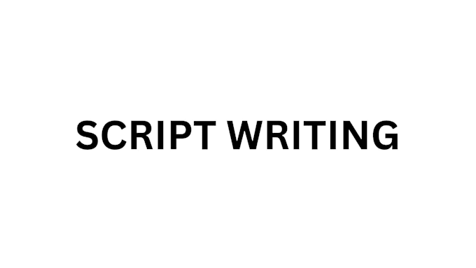 write scripts for videos