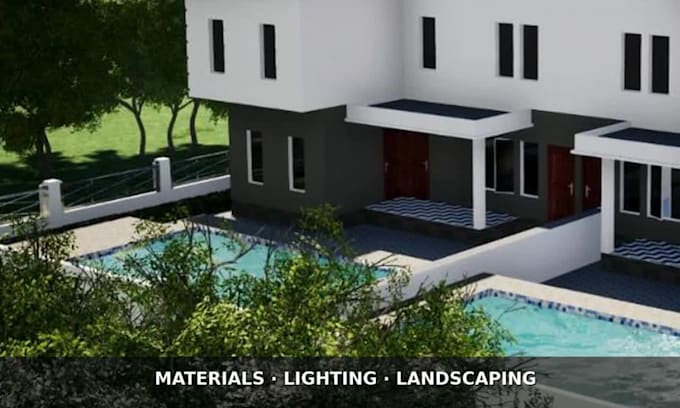render 3d architectural walkthrough animation, 3d animation, virtual tour, 4k