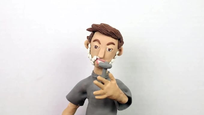 claymation stop motion puppet animation music video