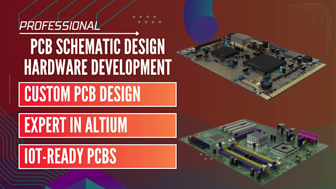 do pcb design schematic layout circuit layout pcb assembly hardware development