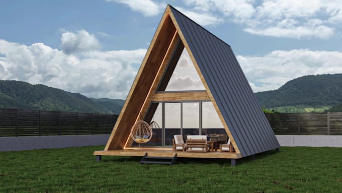 design and render high quality tiny home renders