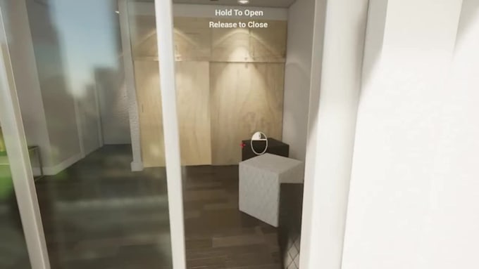create an interactive real time 3d walkthrough
