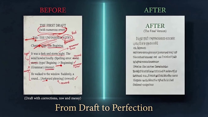 proofread and edit your arabic french english  document