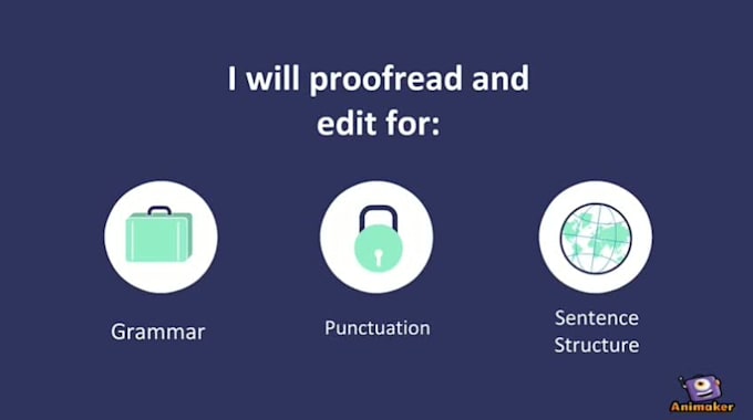 professional proofreading and review