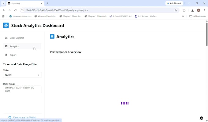 build python dash analytical dashboards