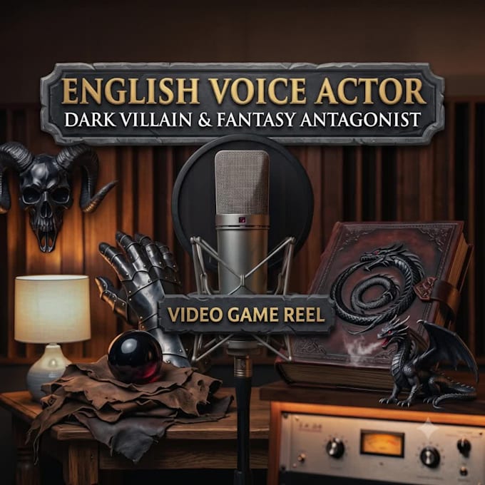 create cinematic character voices for games and animation