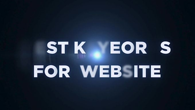 do SEO keyword research and site audit