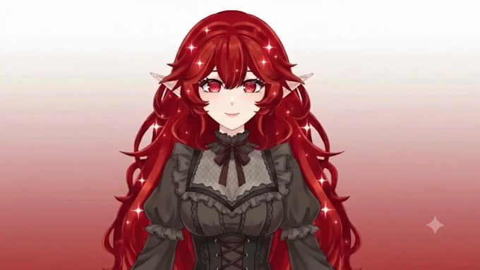 design and rig high quality live2d model, 2d vtuber model, rigging, vtuber model