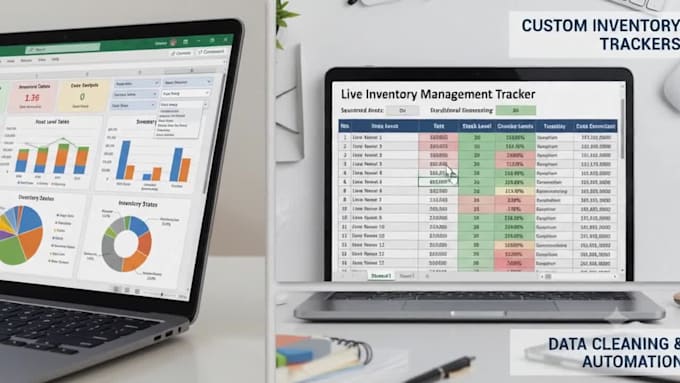 create dynamic excel spreadsheets inventory trackers and google sheets