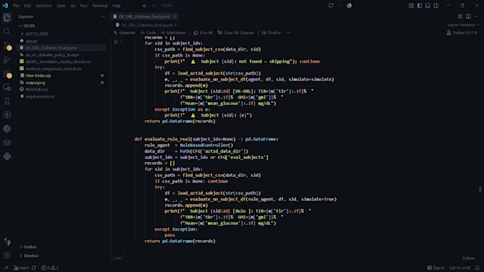 build a reinforcement learning model
