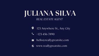 create a standard business card design