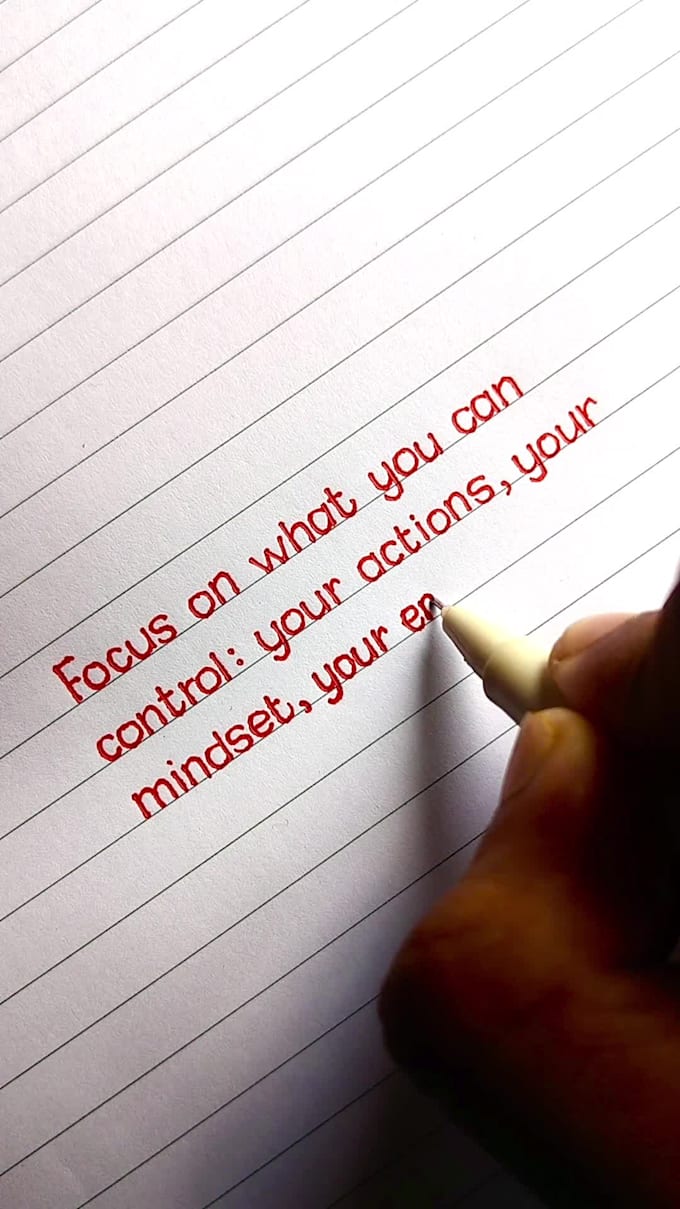 handwrite notes, letters and text beautifully