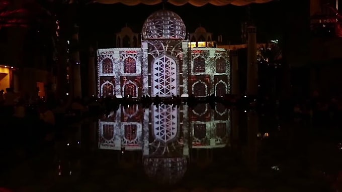 do 3d projection mapping stage mapping vj loop for stage show concert and event