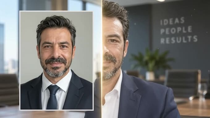 create professional ai headshots and consistent photoshoot