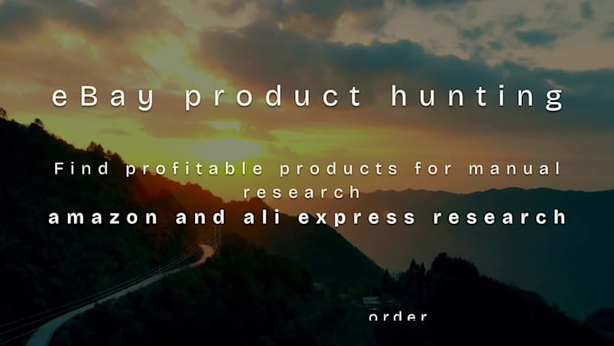 find profitable products for ebay drop shipping