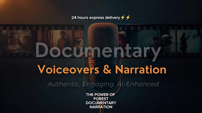 create professional ai narration for documentaries