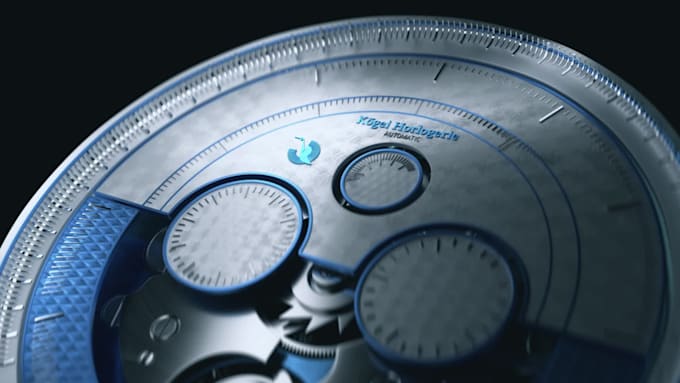 do cinematic watch visualization, cgi and 3d animation