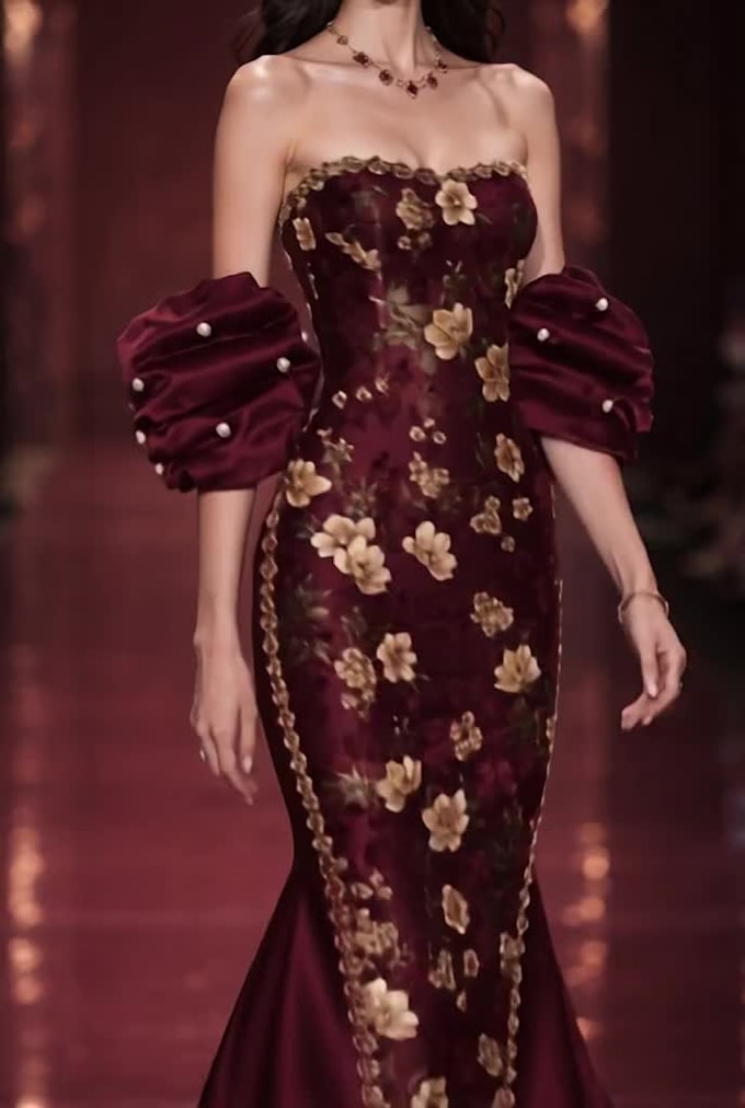 create 3d digital fashion and runway animation