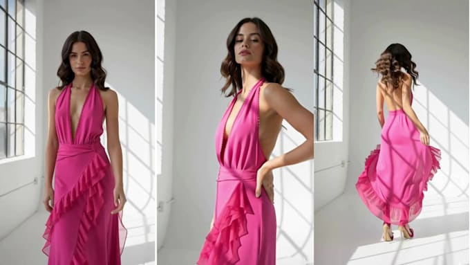 ai apparel photography and ai fashion photography with realistic ai model