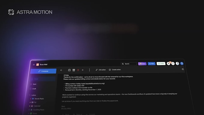 create a motion graphics saas video