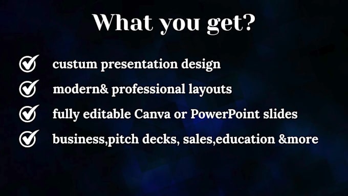 design professional canva presentation
