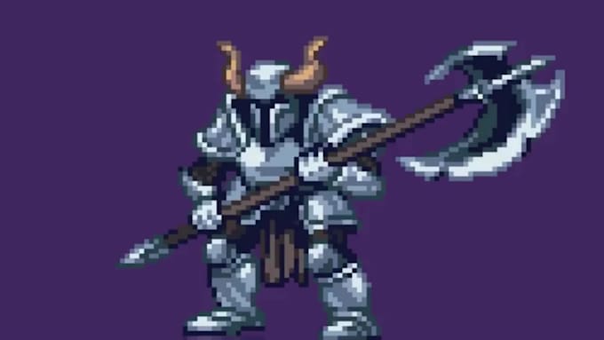 do pixel art animation rpg sprite pixel art character npc sprite sheet for game