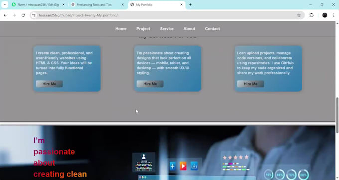 design responsive website using HTML CSS  tailwind