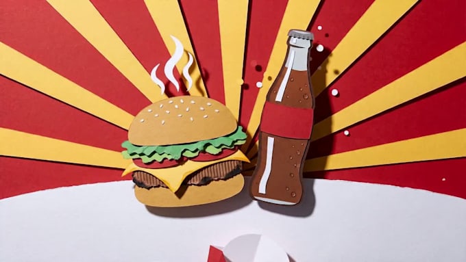 create trending paper cut stop motion animation for your business