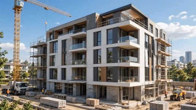 create architectural construction animation and 3d building animation
