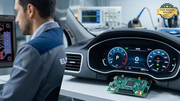 design automotive instrument cluster pcb and dashboard electronics