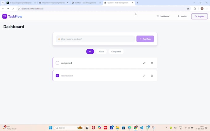 create a modern responsive website