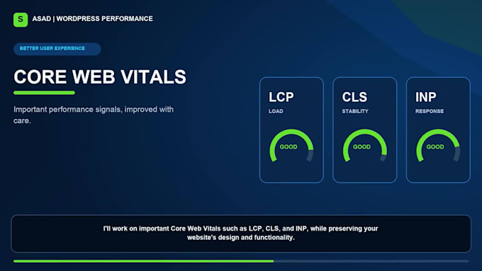 speed up your wordpress website and improve core web vitals