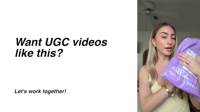 create an authentic and engaging ugc video for your product
