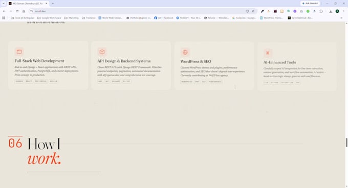 develop a custom codeigniter portfolio website in PHP