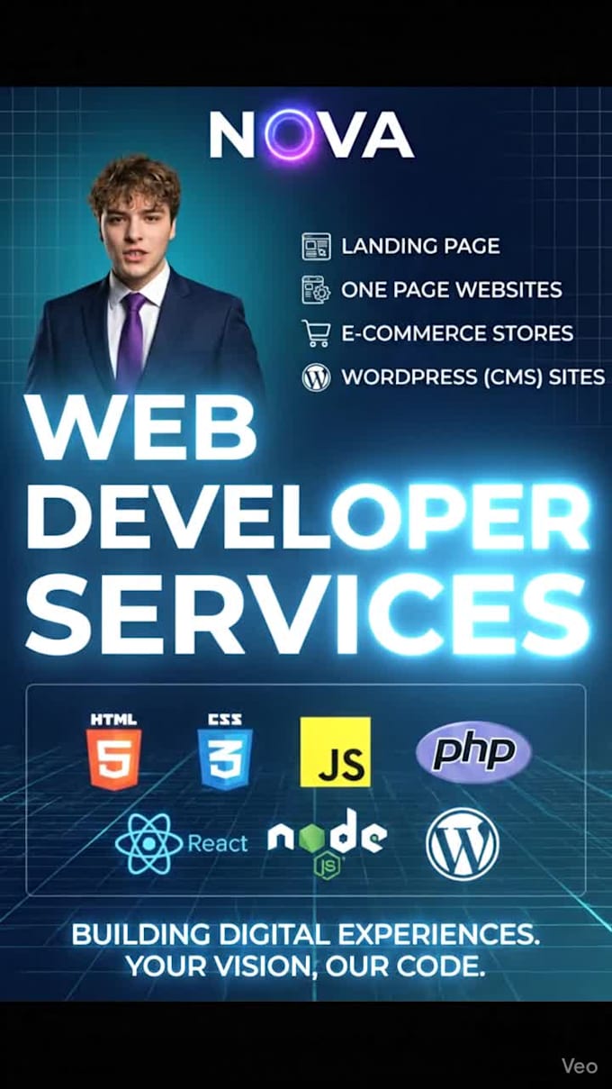 professional web developer for hire