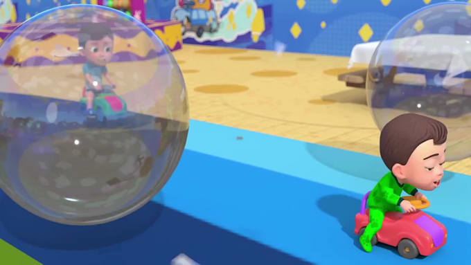 create kids learning video, animation for kids