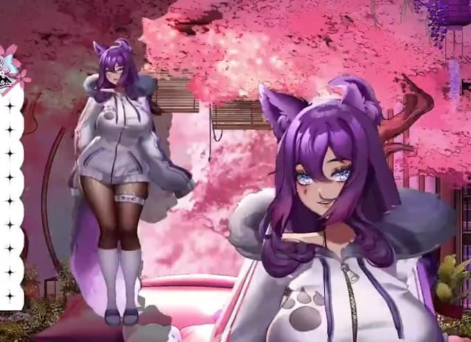 design and rig a custom live2d vtuber model or live2d vtuber character