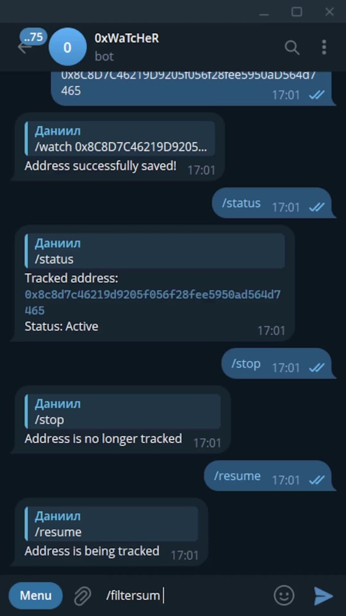 build a telegram bot for you