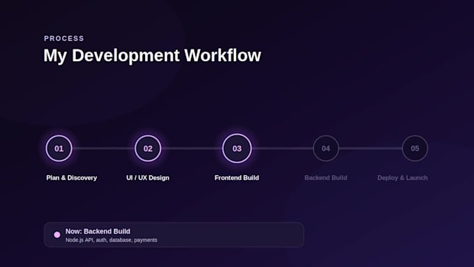 develop a professional fullstack website or web application