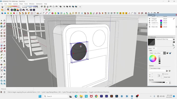 do modeling your design in sketchup software for cheap