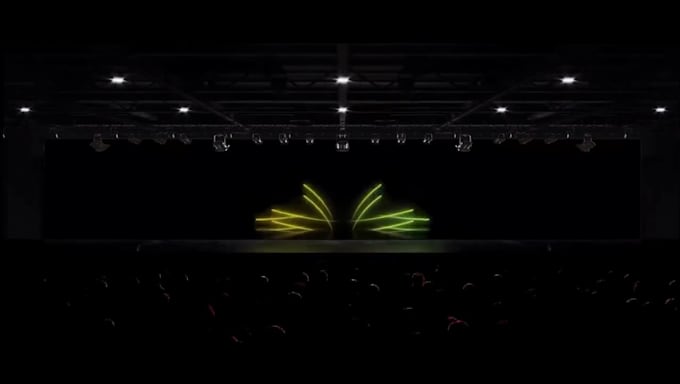 create immersive vj loop, 3d led stage visuals, event openers and logo reveals