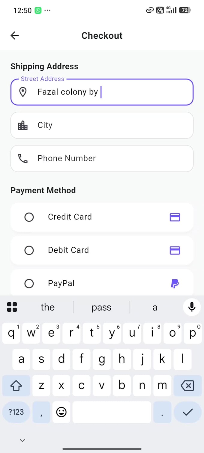 develop a professional flutter mobile app for android and ios