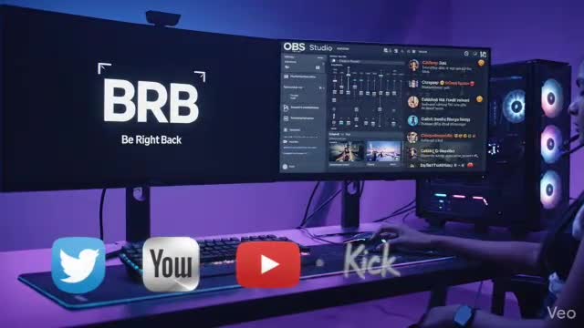 create animated stream overlay for twitch kick and youtube