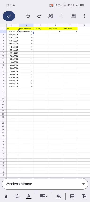 create an automated inventory management system in google sheets